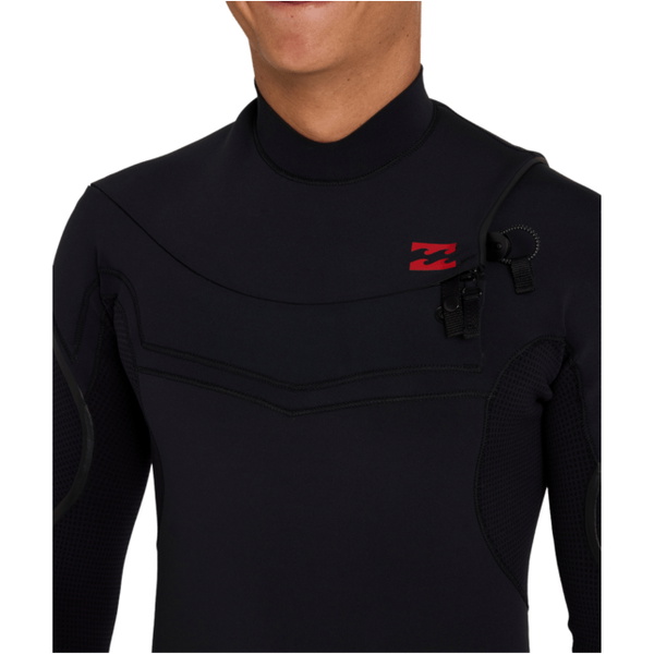 2026 Billabong Mens Absolute Ultra 5/4mm Chest Zip Wetsuit ABYW100285 - Black
